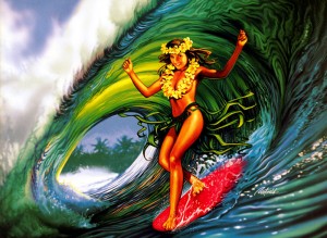 surfer-girl-art-hawaiian-sexy