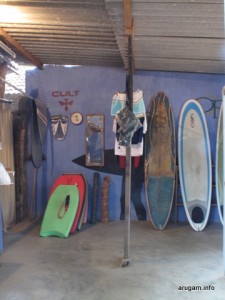 the inside of #46 Abay Surf Shop
