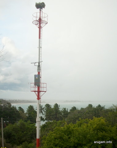 Tsunami Warning system Arugam Bay Hill