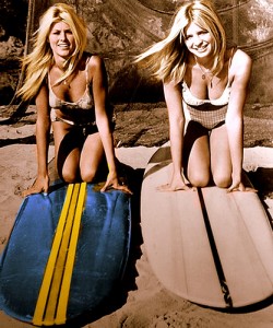 Retro Surf Girls