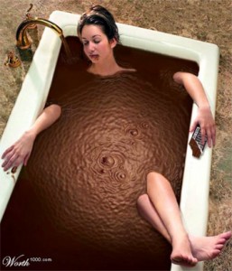 Nutella Bath and Contents