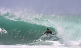 Phil & Moniqus Great Arugam Bay Surf shot